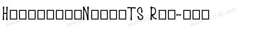 HelveticaNeuelTS Rom字体转换